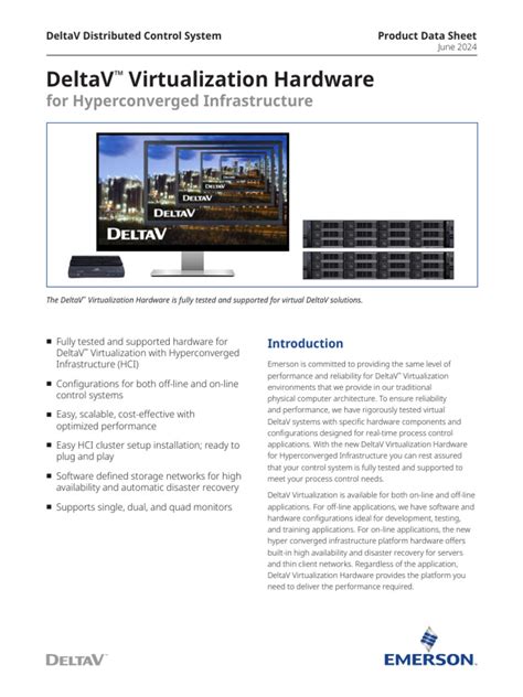 DeltaV Virtualization Hardware .